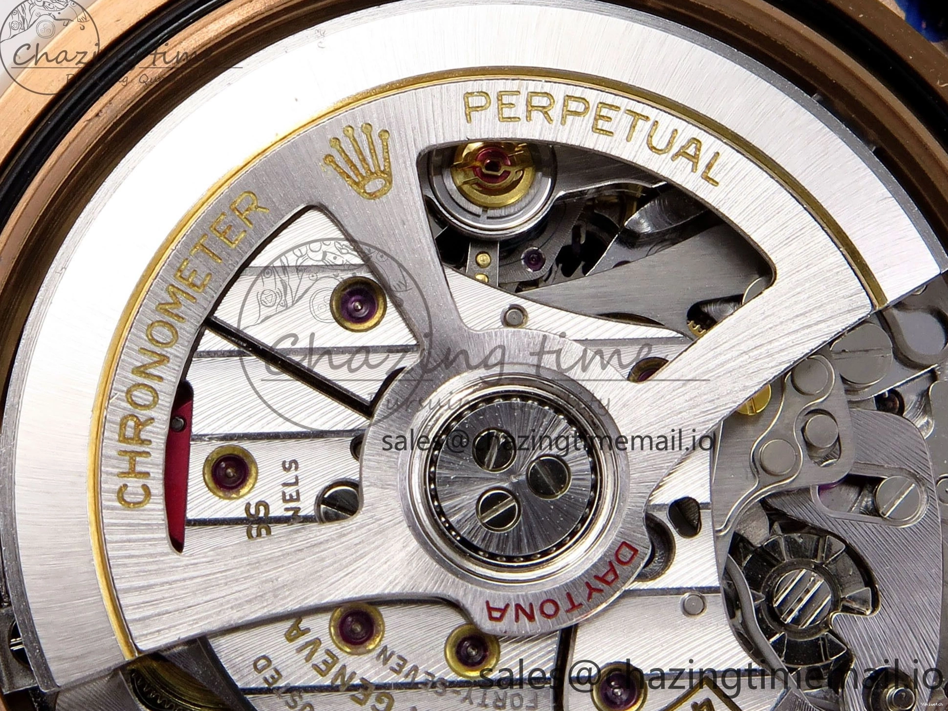 1:1 V6（Gain Dial SH4131 on Oysterflex Daytona RG 126515 Best Strap Weight） Black QF Edition 0524
